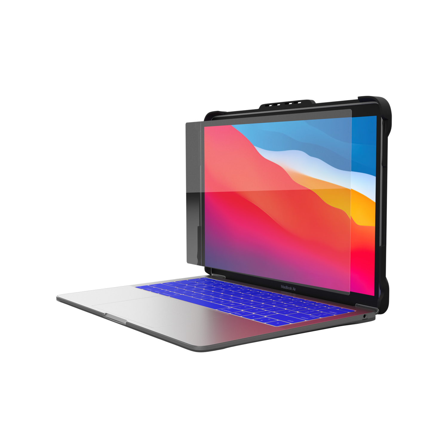 MAXCases Ballistic Blue Glass for Macbook Air 13" M1 (2021) (Retail Packaging)